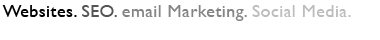 Image of tagline: Site Shack provides Websites, Social Media and email Marketing.